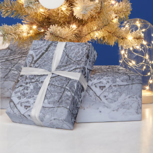 Winter Scene Wrapping Paper