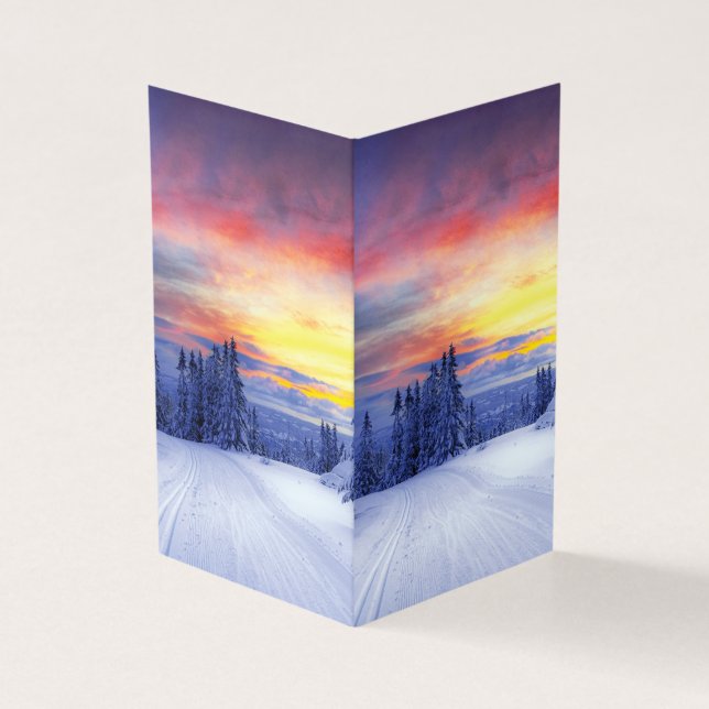 Winter scenery   (Outside)