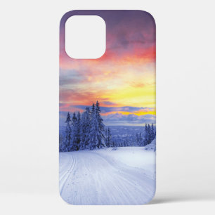 Winter scenery iPhone 12 case