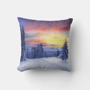 Winter scenery  cushion