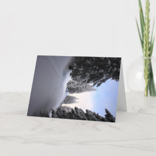 Winter Scenery Holiday Card