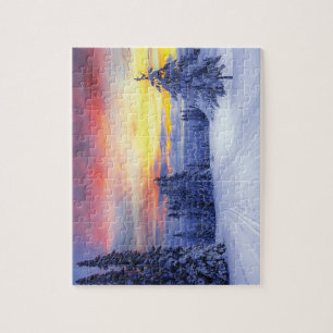 Winter scenery jigsaw puzzle