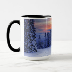 Winter scenery   mug