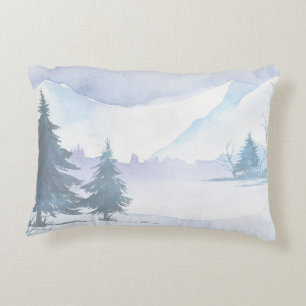 Winter Scenes double-sided print Decorative Cushion