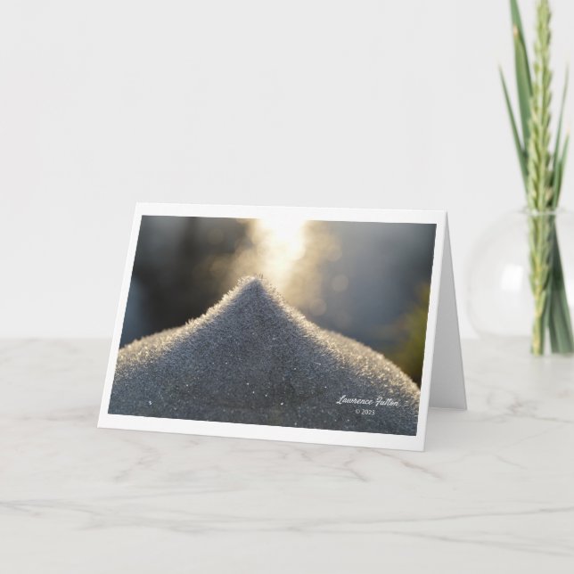 Winter scenes greeting cards (Front)