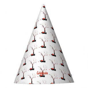 Winter Scottie Dogs Seasonal Party Hat