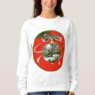 Winter Scottish Terrier Ornament Sweatshirt