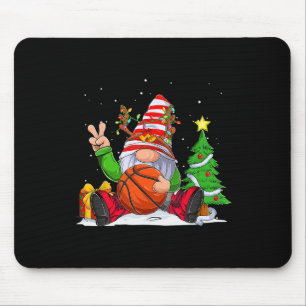 Winter Season Bysketbyll Gnome Christmas For Boys Mouse Mat