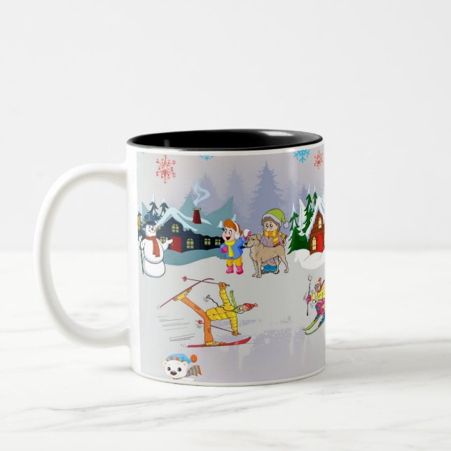 Winter season mug (Left)