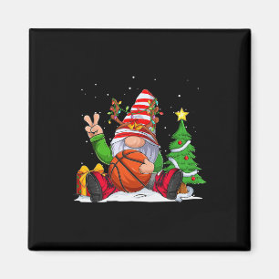 Winter Season Sketll Gnome Christmas For Boys Kids Magnet