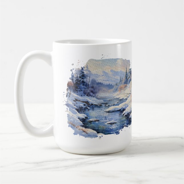 Winter Series 15 oz Classic Mug (Left)