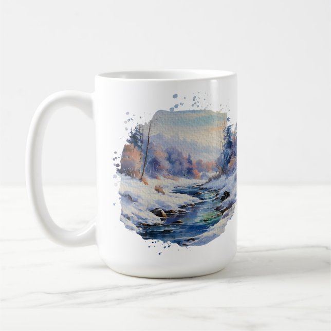 Winter Series 15 oz Classic Mug (Left)
