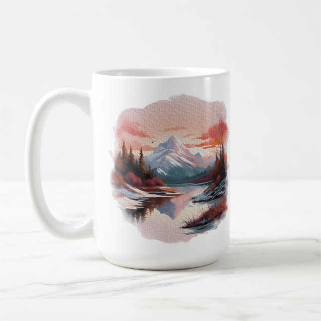 Winter Series 15 oz Classic Mug (Left)