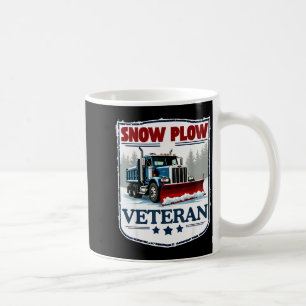 Winter Service Snow Plow Veteran Retired Funny Sno Coffee Mug