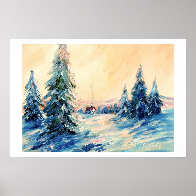 Winter Settles In Print (Front)