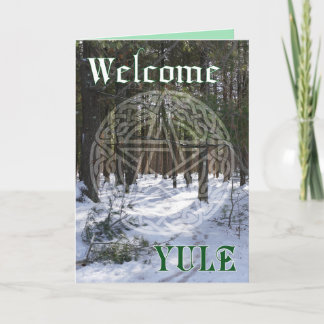 Winter Shadow and Light Card