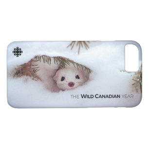 Winter - Short-Tailed Weasel iPhone 8/7 Case