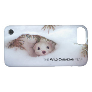 Winter - Short-Tailed Weasel Case-Mate iPhone Case
