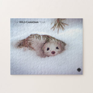 Winter - Short-Tailed Weasel Jigsaw Puzzle