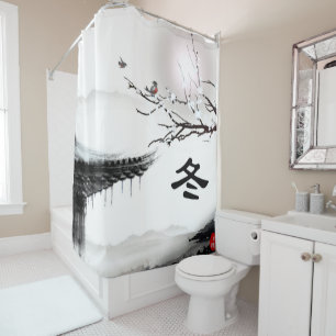 Winter Shower Curtain