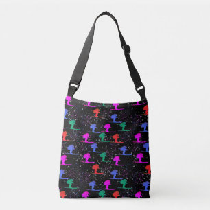WINTER SKIER CROSSBODY BAG