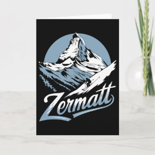 Winter Skiing Adventure  Card