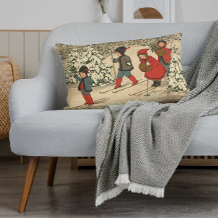 Winter Skiing Lumbar Cushion