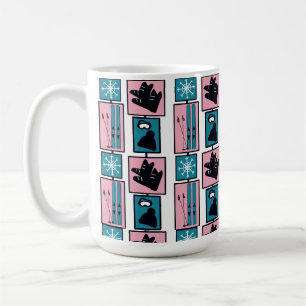 Winter skis & accessories  coffee mug