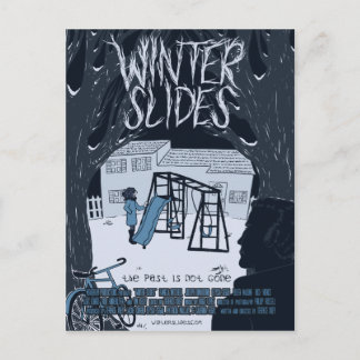 "Winter Slides" Theatrical Postcard