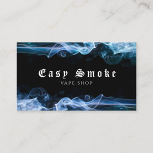 Winter Smoke Vape Shop Business Card