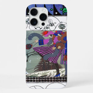 WINTER SNOW AND SWIRLS / FASHION COSTUME DESIGNER iPhone 16 PRO MAX CASE