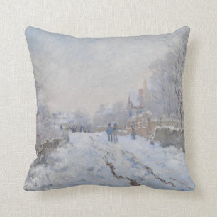 Winter Snow at Argeteuil Cushion