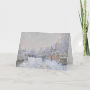 Winter Snow at Argeteuil Holiday Card