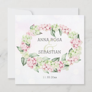 *~* Winter Snow Berry Boho RSVP AR12 QR  Wedding Invitation