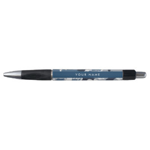 Winter Snow Blue Camouflage Your name Personalise