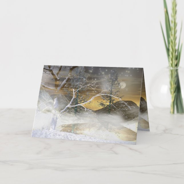 WINTER SNOW CARD (Front)
