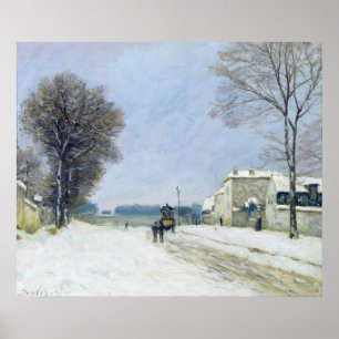 Winter, Snow Effect, 1876 Poster