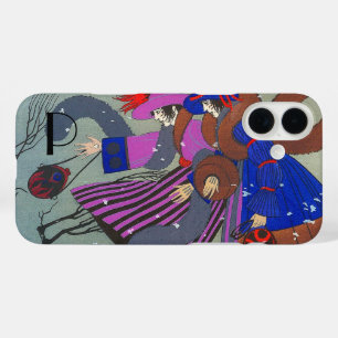 WINTER SNOW FASHION MONOGRAM iPhone 16 PLUS CASE