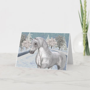 Winter Snow Holiday Card