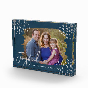 Winter Snow   Holiday Photo Block