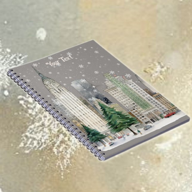 Winter Snow in the City Notebook (Creator Uploaded)