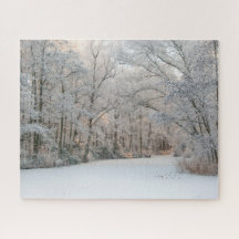 Winter Snow Landscape, 520 pieces Jigsaw Puzzle
