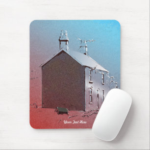 Winter Snow Mouse Mat
