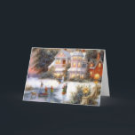 Winter Snow Scene Holiday Card<br><div class="desc">Winter Snow Scene</div>