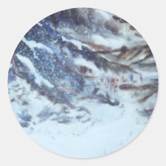 Winter Snow Sticker (Front)