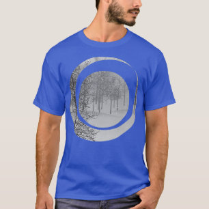 Winter, snow, trees, Christmas, Winter Wonderland T-Shirt