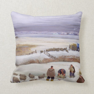Winter Snowfall Cushion