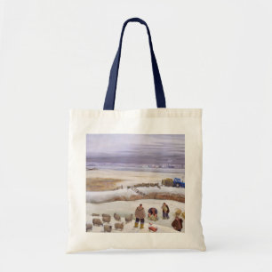 Winter Snowfall Tote Bag