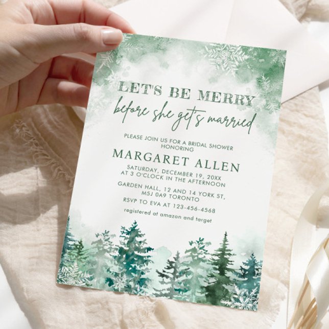 Winter Snowflake Bridal Shower  Invitation (Creator Uploaded)