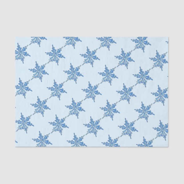 Winter Snowflake Design for Xmas 3 Tissue Paper (Front)